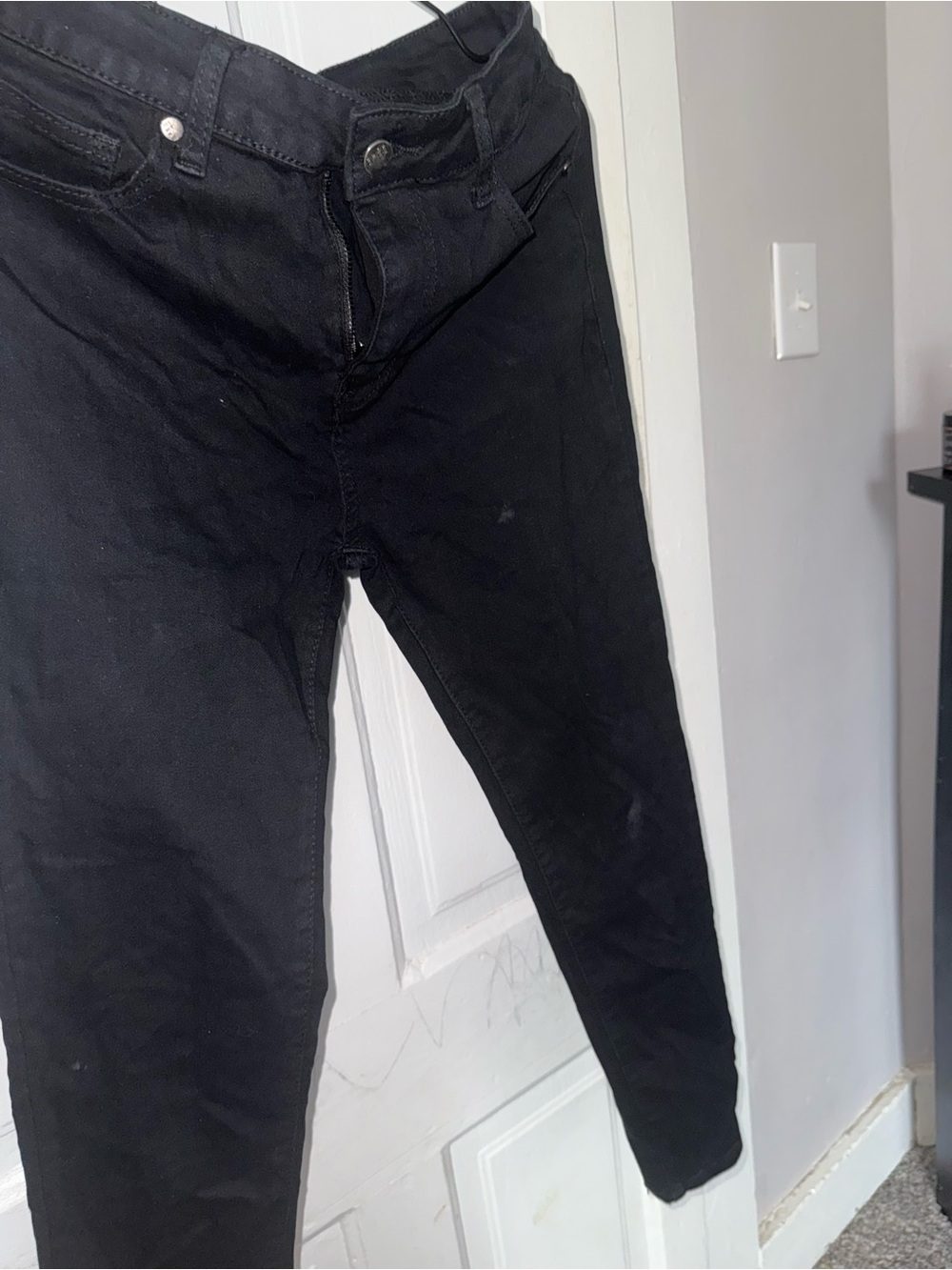 Men's Black Slim Fit Jeans